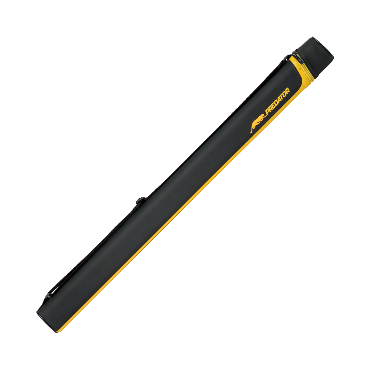 Predator 1x1 Black and Yellow Cue Case Angled