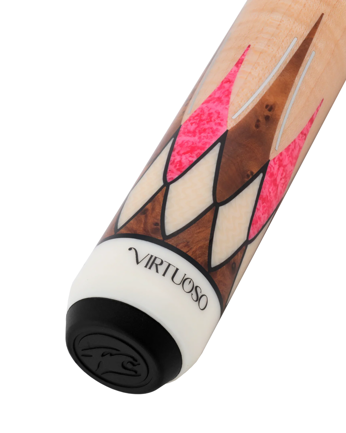 Maple and Pink Virtuoso Carom Cue Butt