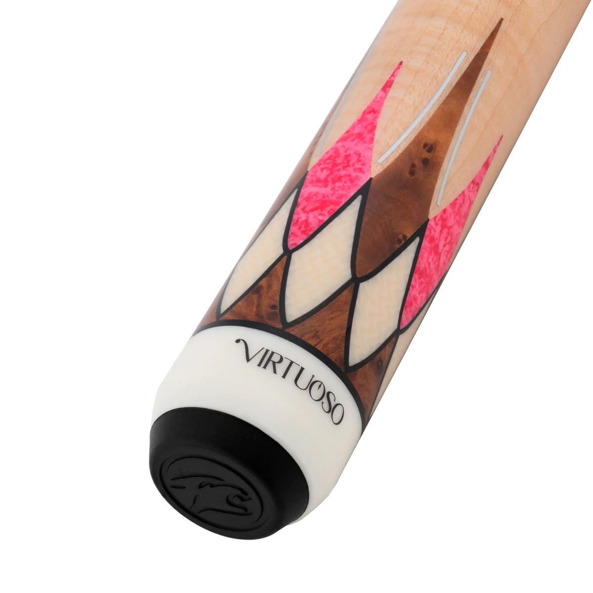 Maple and Pink Virtuoso Carom Cue Butt