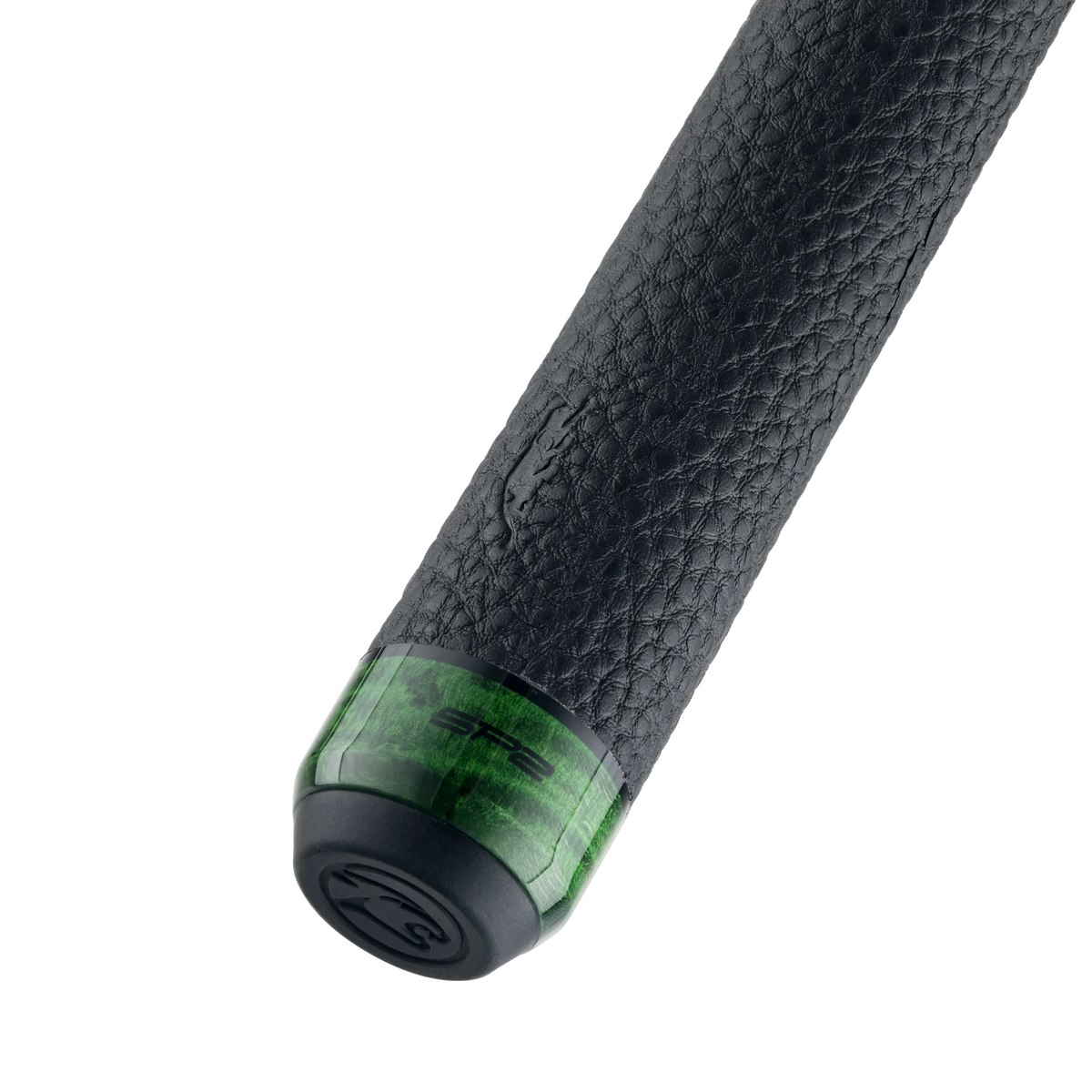 SP2 Green Stained 2 Pool Cue Butt with Brand Mark