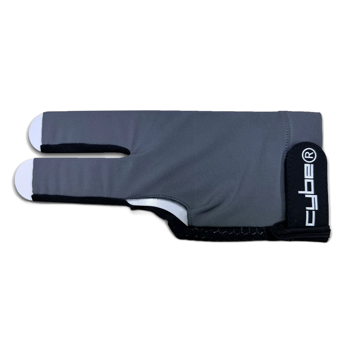 Two-Tone Cyber Billiard Glove In Grey And Black