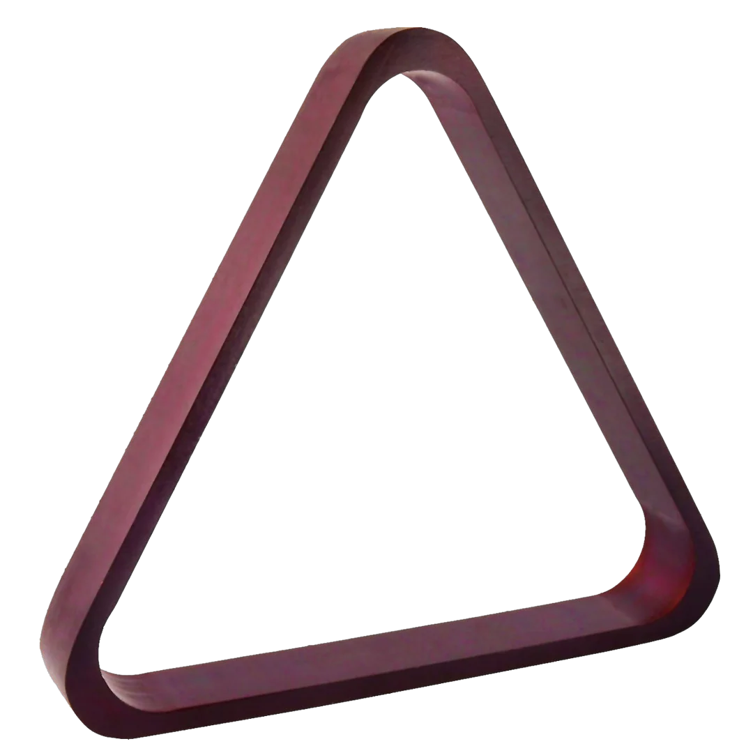 Mahogany Wooden Triangle Rack for 57.2 mm Pool Balls