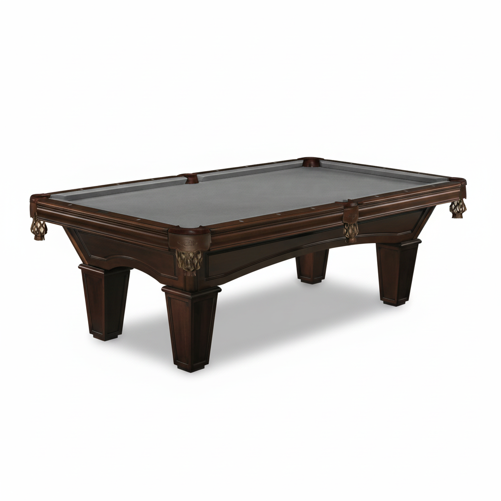 Brunswick Glenwood 7Ft Espresso Pool Table With Shield Pockets