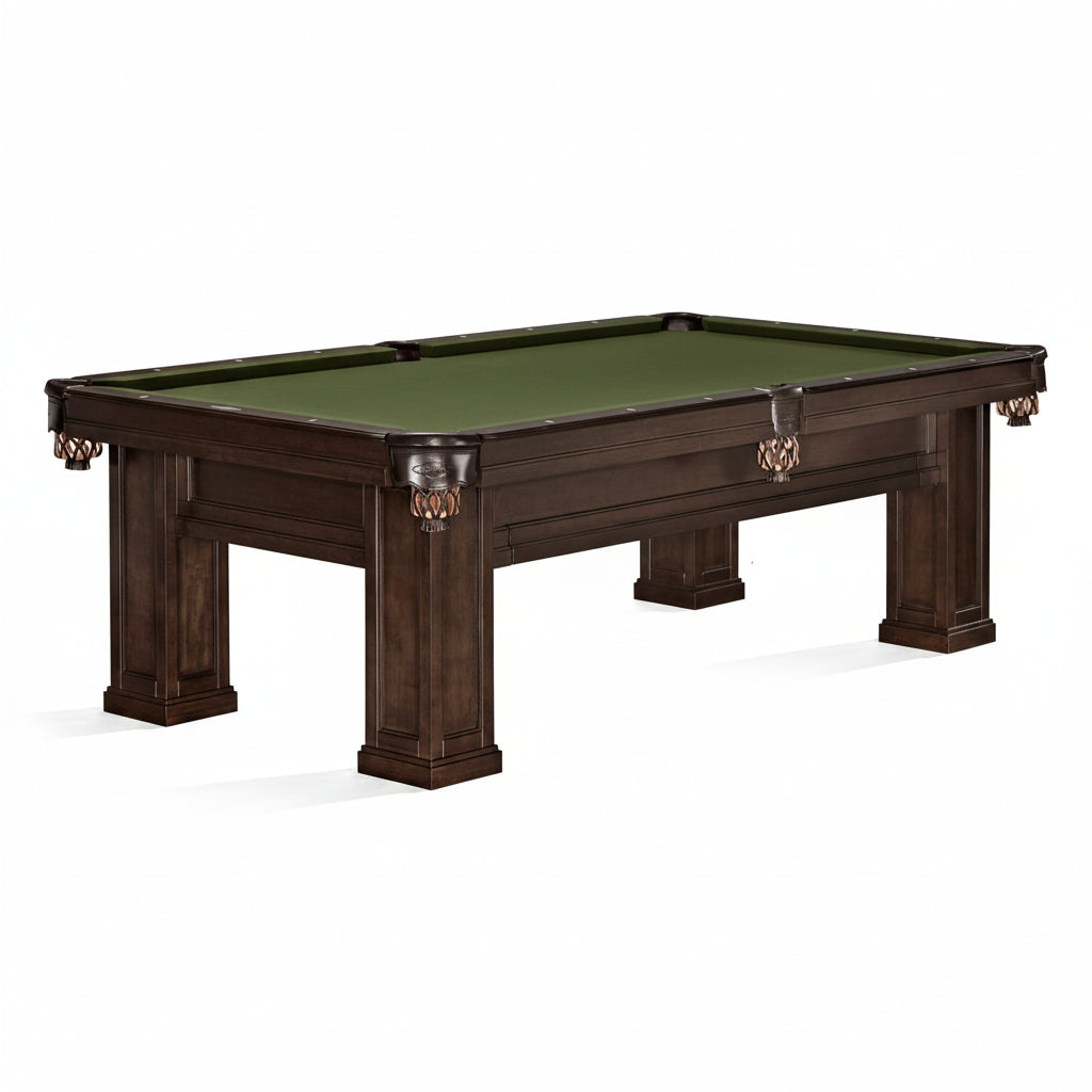 Brunswick Oakland II Espresso 8ft Pool Table