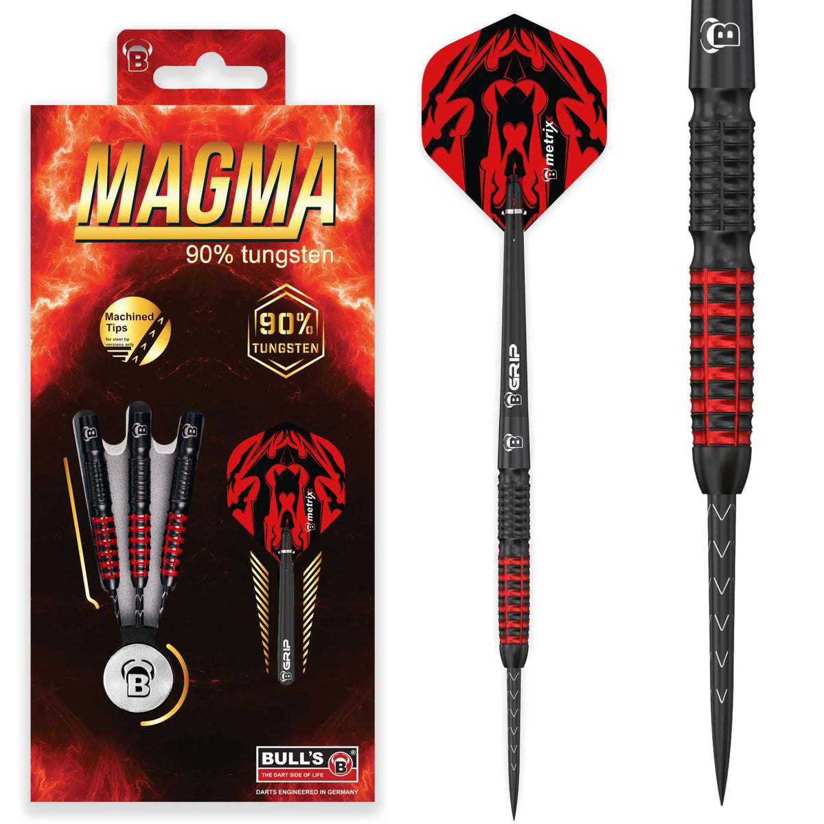 Bull's Magma 23g Steel Dart Set