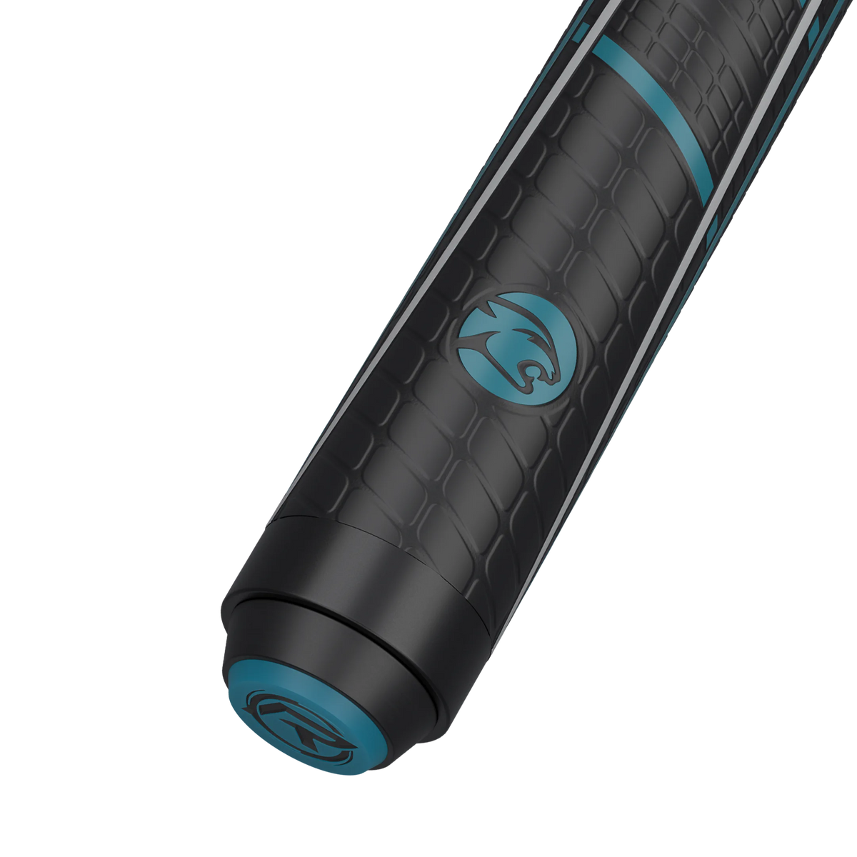Predator Air Rush Teal Sport Wrap Jump Cue With Brand Mark