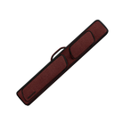 Metro Red 3x5 pool cue case angled
