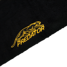 Predator Black Towel With Yellow Branding
