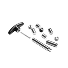 Set Of Metal Tools And Components