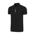 Black zipper polo shirt with PREDATOR branding