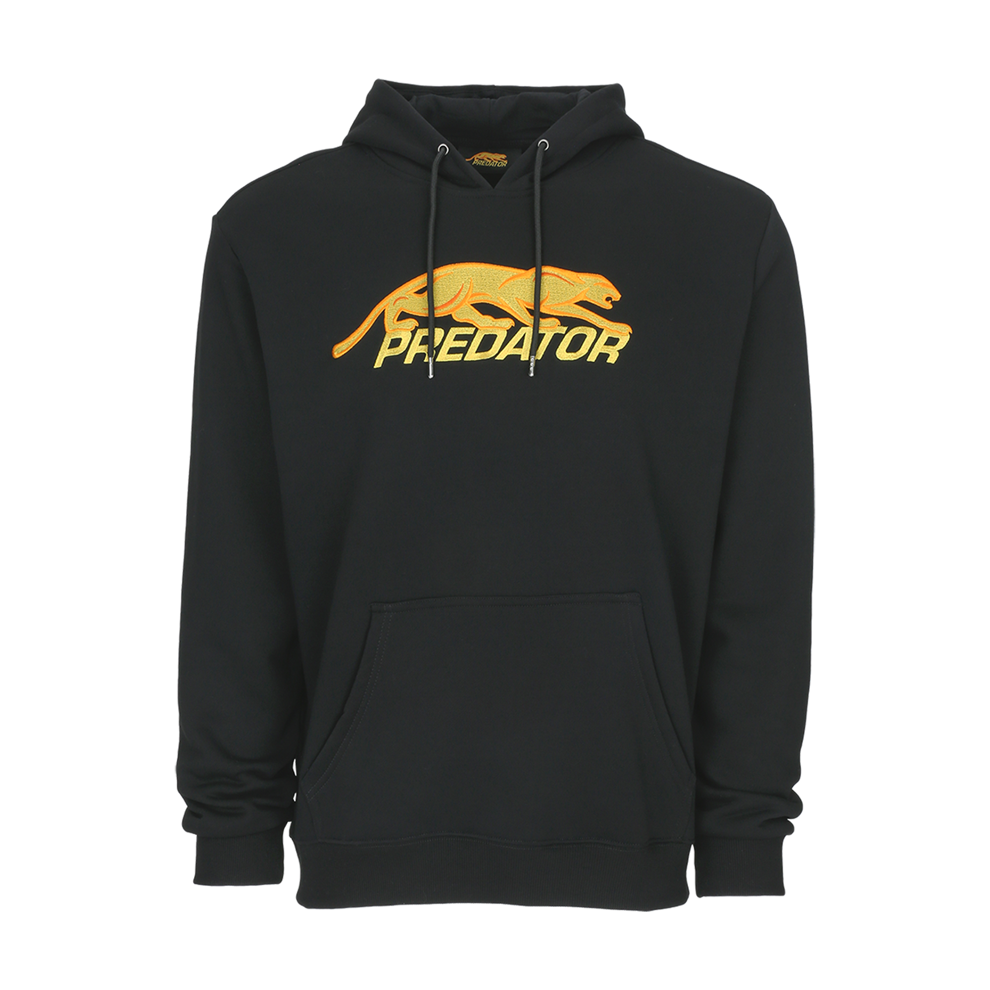 Predator black hoodie with gold front side