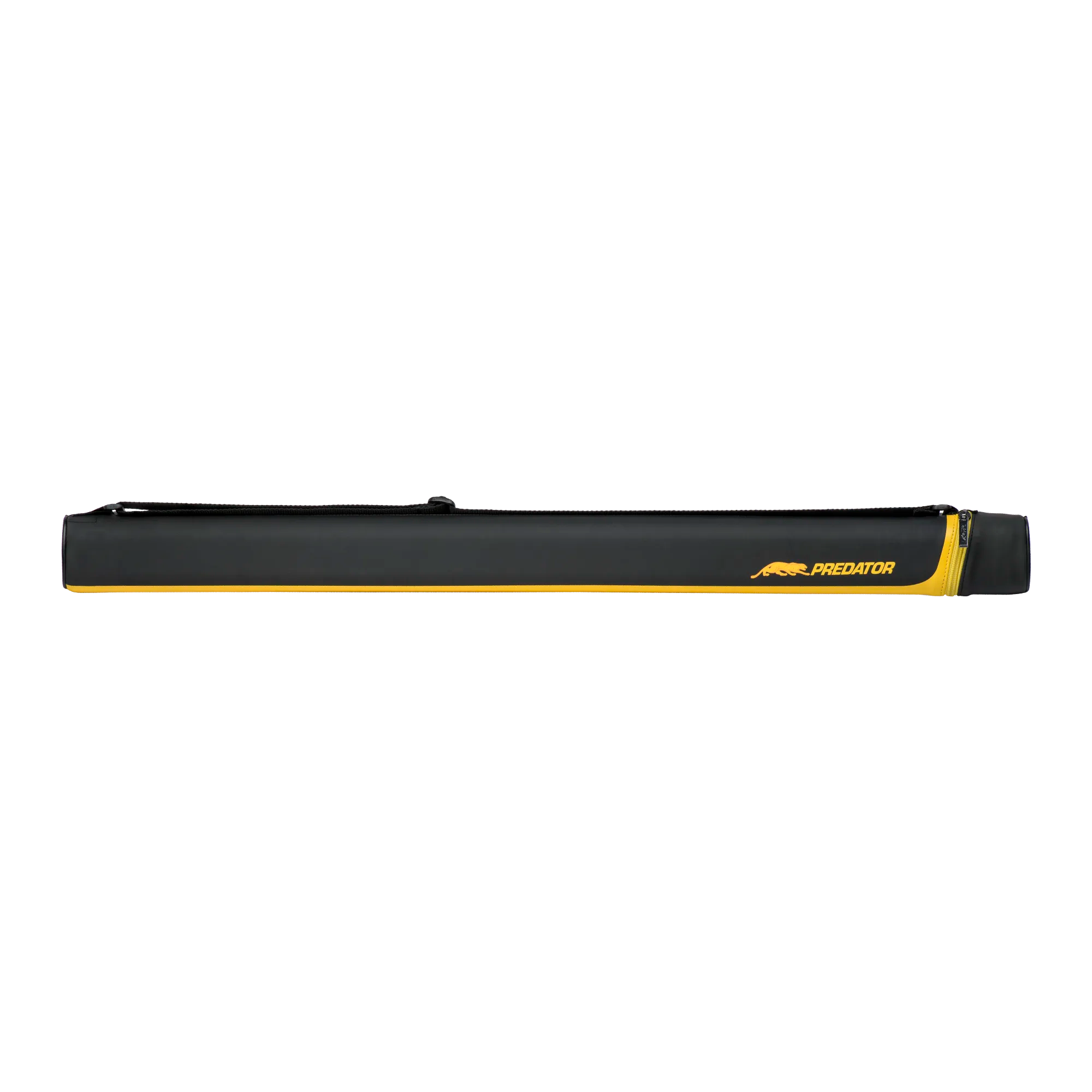Predator 1x1 Black and Yellow Cue Case Front