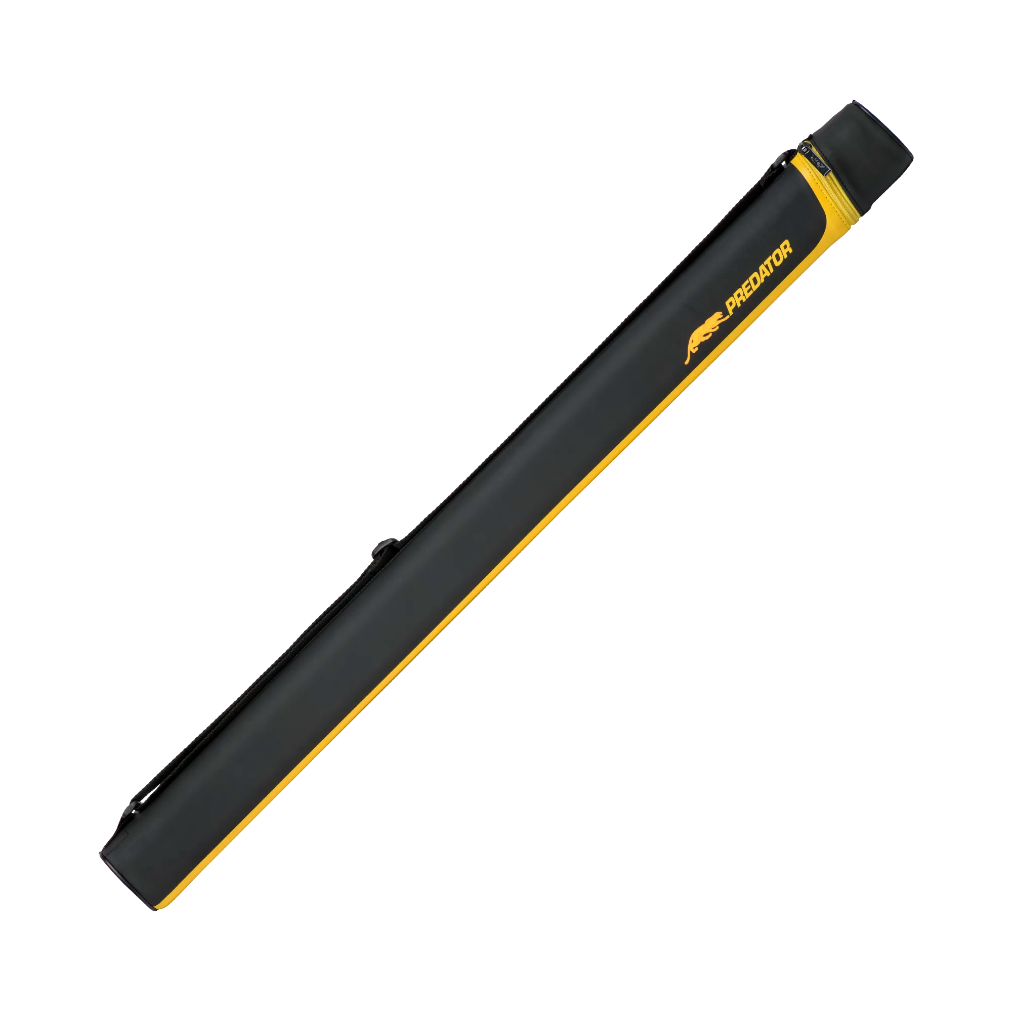 Predator 1x1 Black and Yellow Cue Case Angled