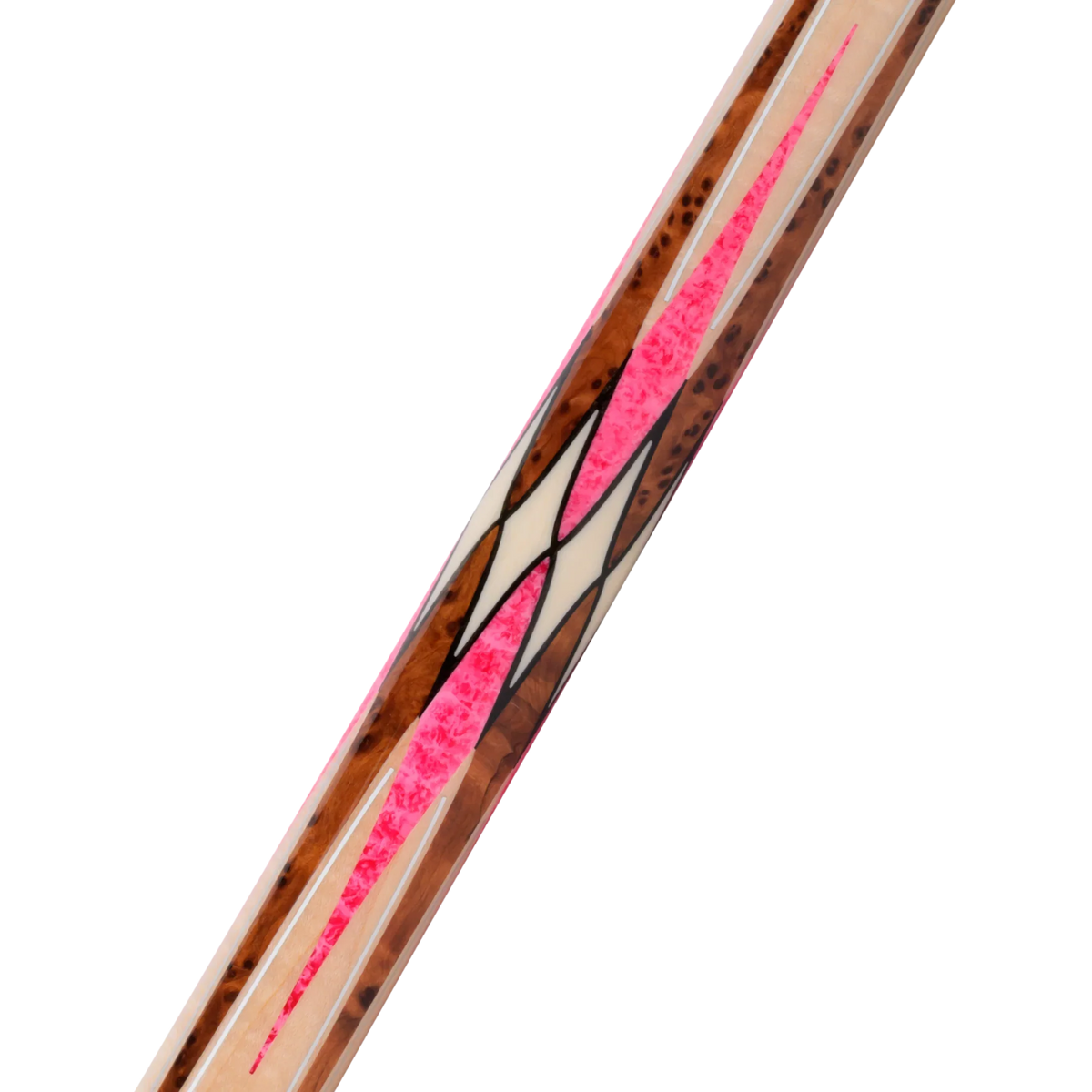 Maple and Pink Virtuoso Carom Cue Forearm