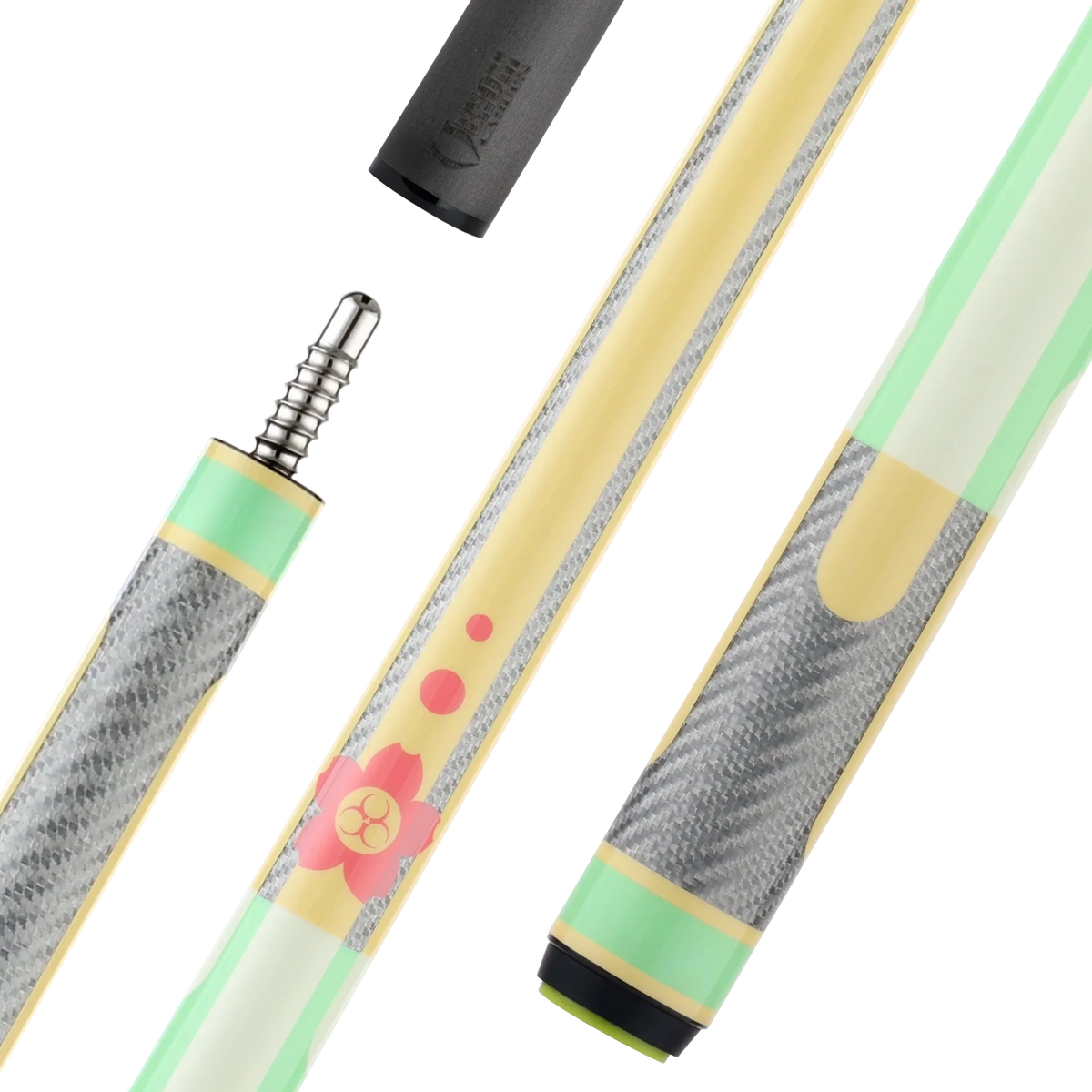 POISON Candy green and peach design