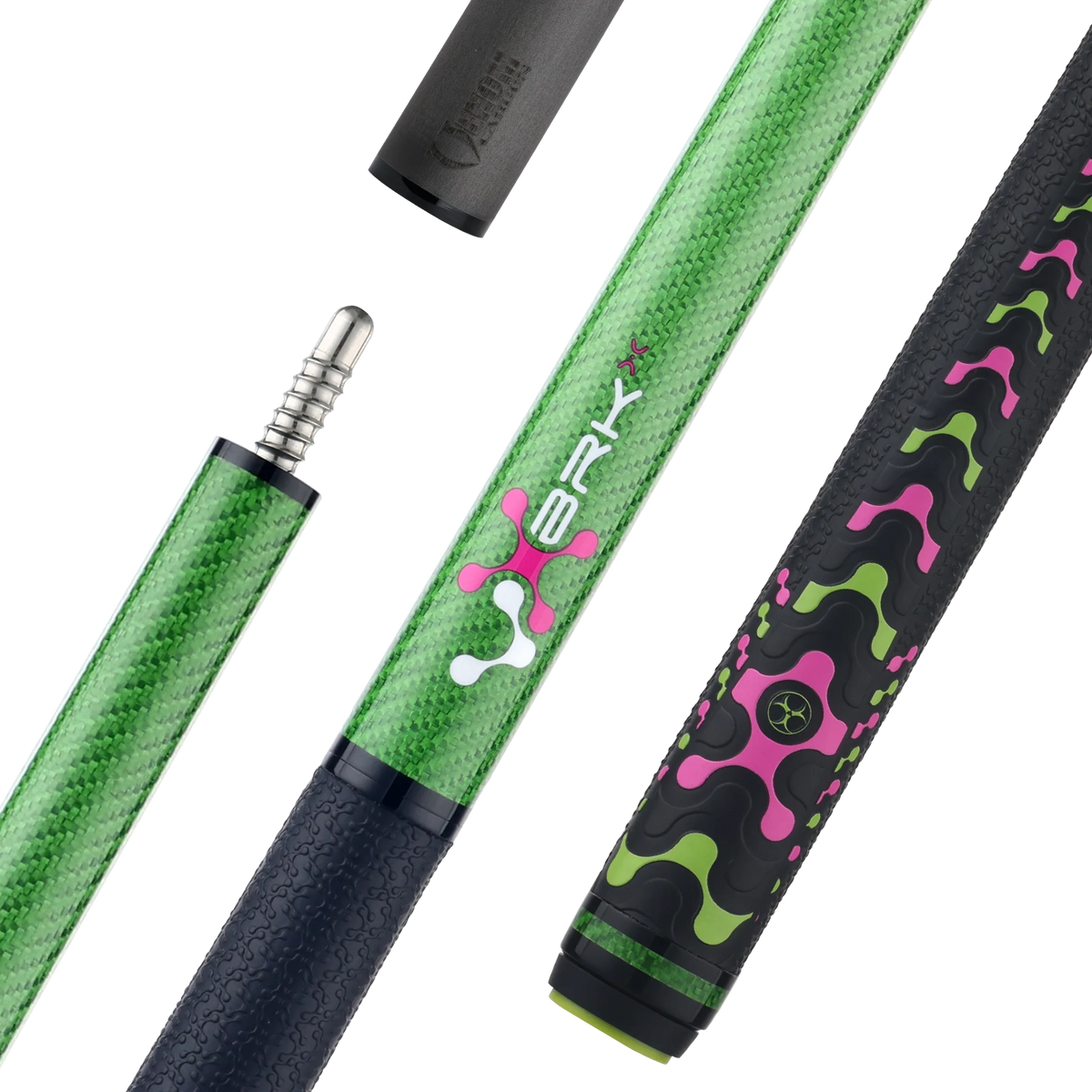 POISON BRKX green and pink designs