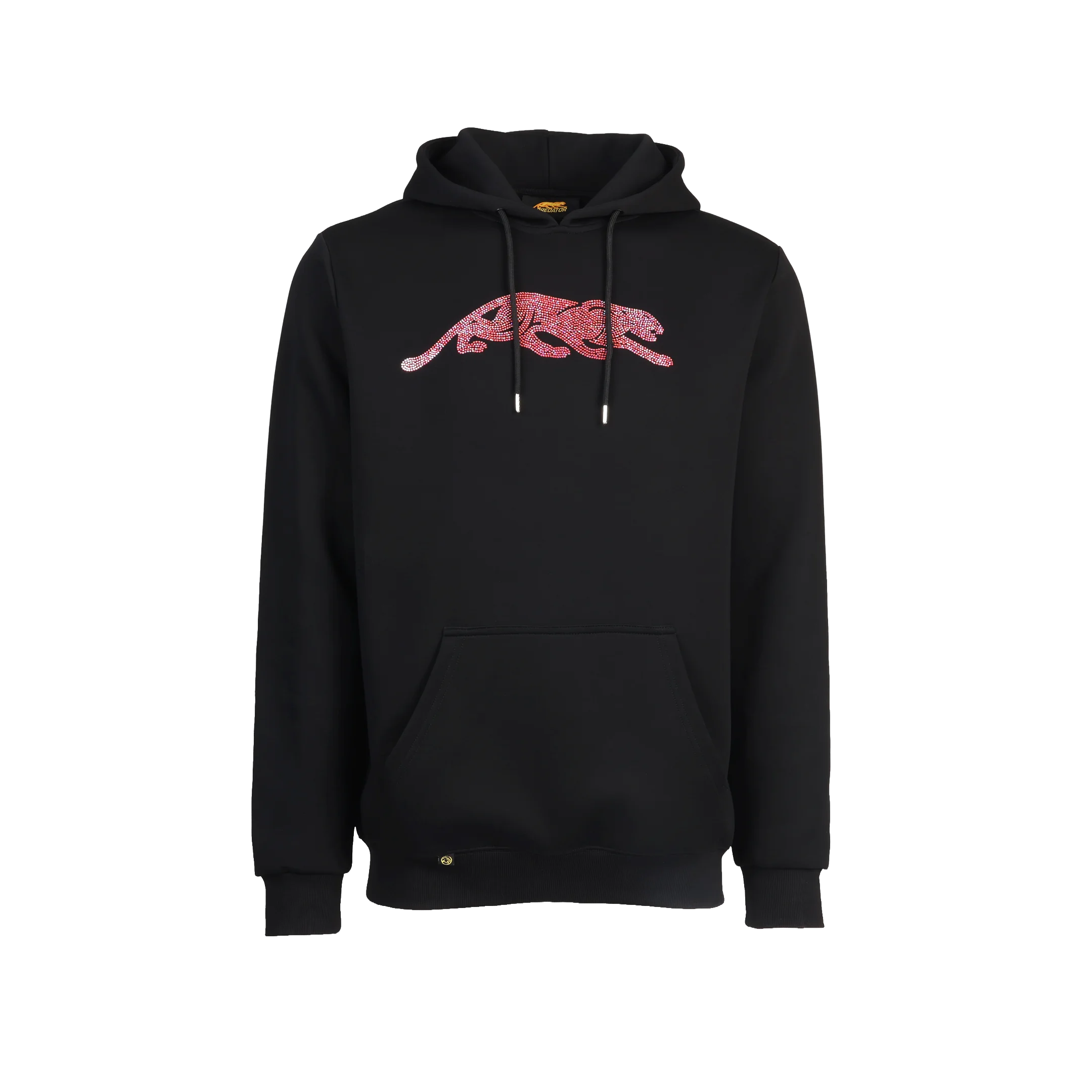 Champion Shine Hoodie Black with Pink Panther Front