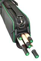 McDermott Soft Pool Cue Case Black 4x7 Front Open