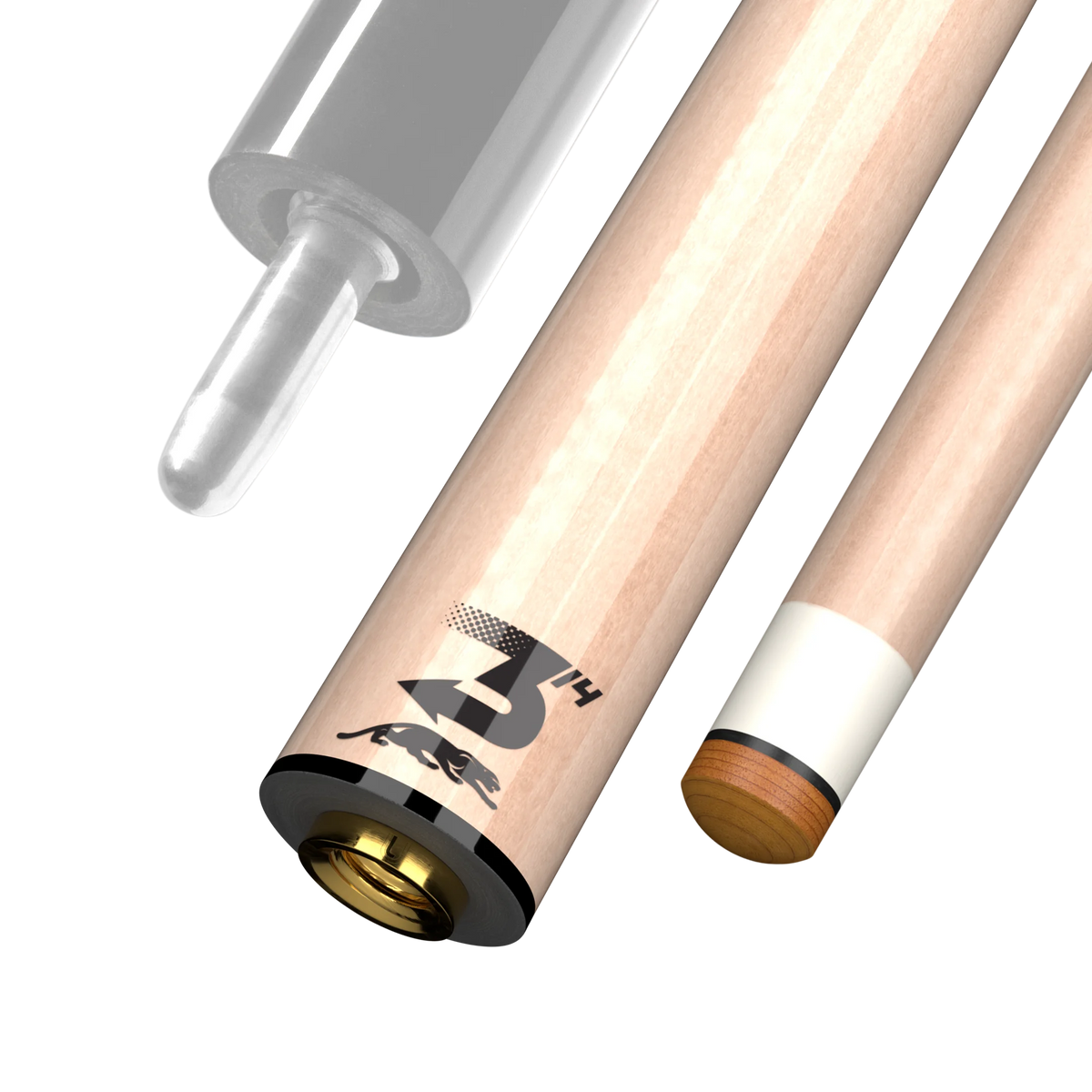 314-3 Uni-Loc Shaft Thin Black Collar