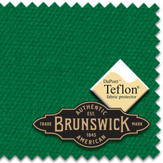 Brunswick Green Billiard Table Cloth Swatch