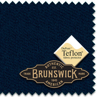Brunswick Midnight Blue Billiard Table Cloth Swatch