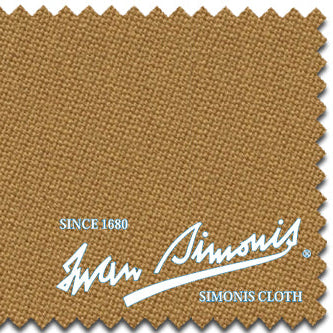 Iwan Simonis Camel Billiard Table Cloth Swatch