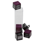 Brunswick Billiard Chalk, Wine, 4 Pieces with Clear Storage Tube and Chalk Holder