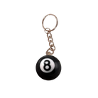 25 mm 8-Ball Keychain