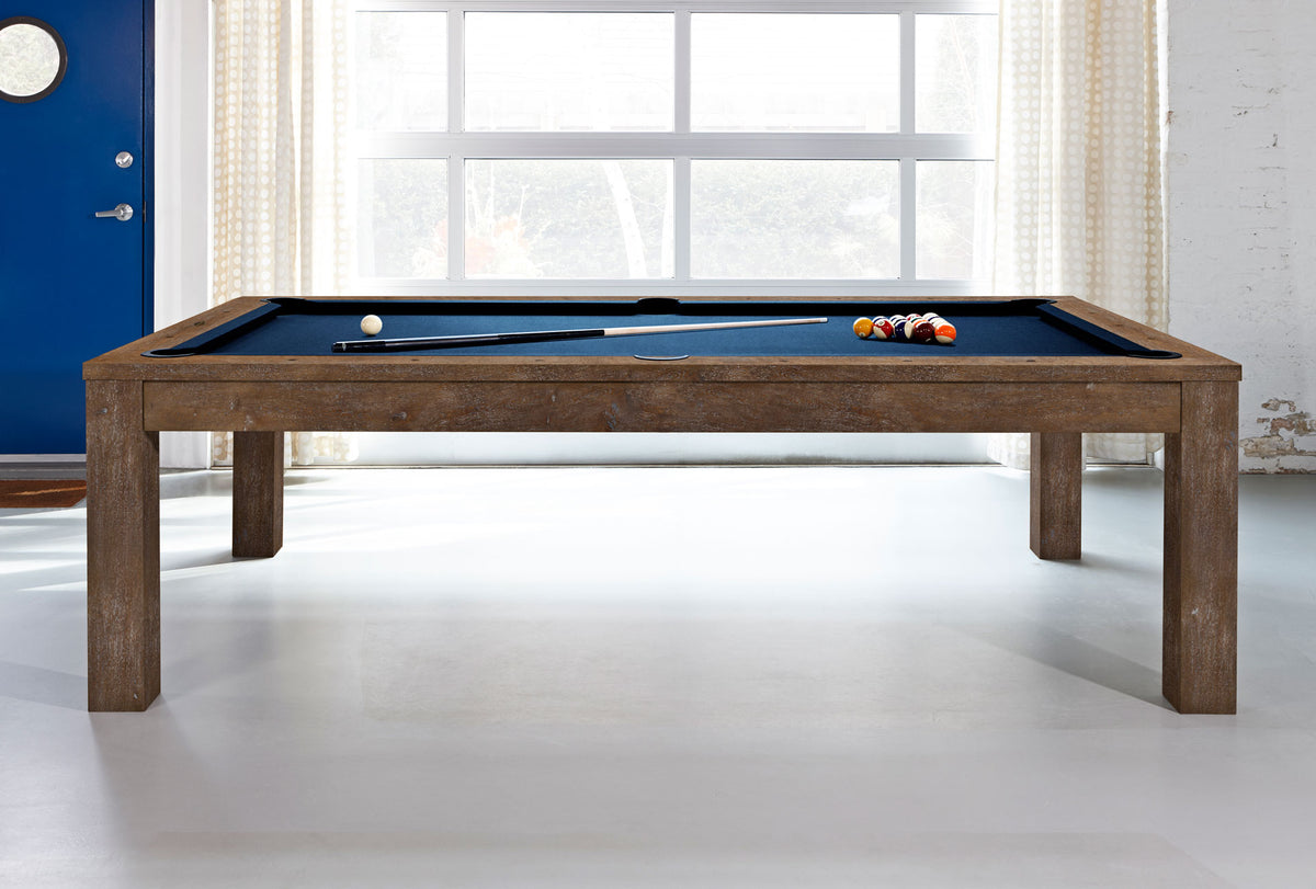Brunswick Soho Charcoal Grey 8ft Pool Table In a Room