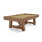 Brunswick Botanic 7ft Rustic Dark Brown Pool Table