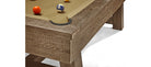 Brunswick Botanic 7ft Rustic Dark Brown Pool Table Corner