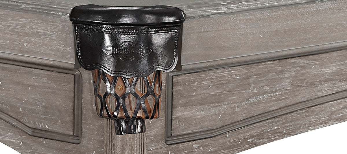 Brunswick Allentown 7ft Driftwood Pool Table Corner Pocket