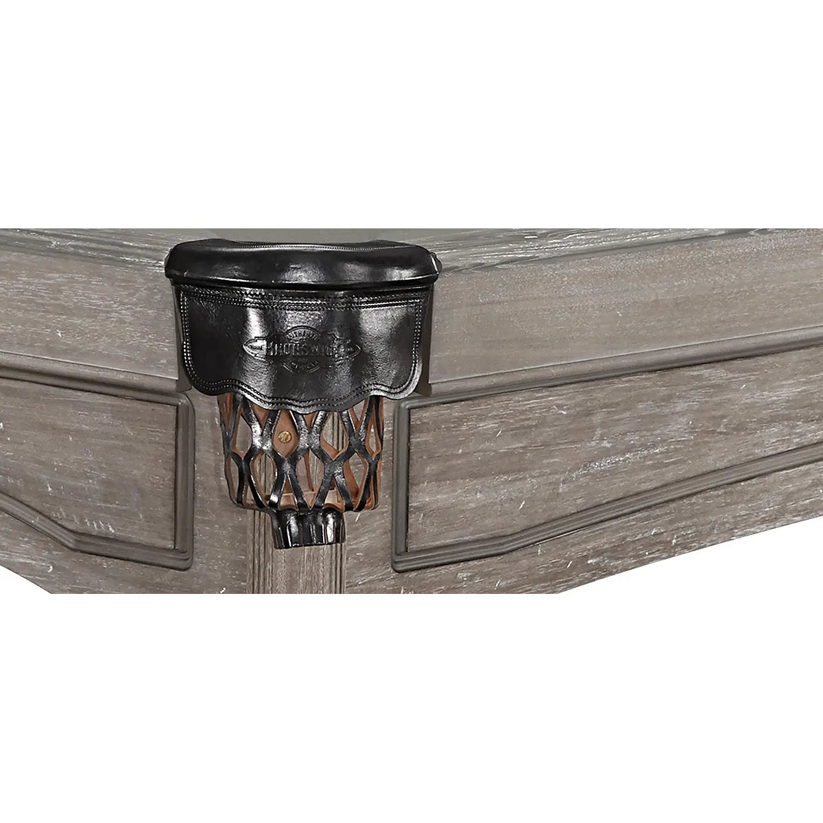 Brunswick Allentown Driftwood 7ft Pool Table Pocket