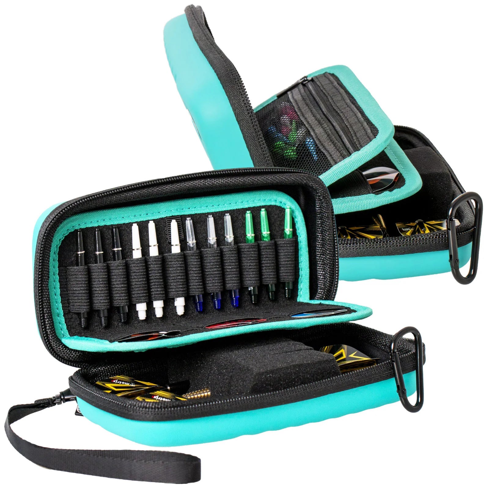 2 Bull's Orbis XL 3 Dart Case Mint with Accessories