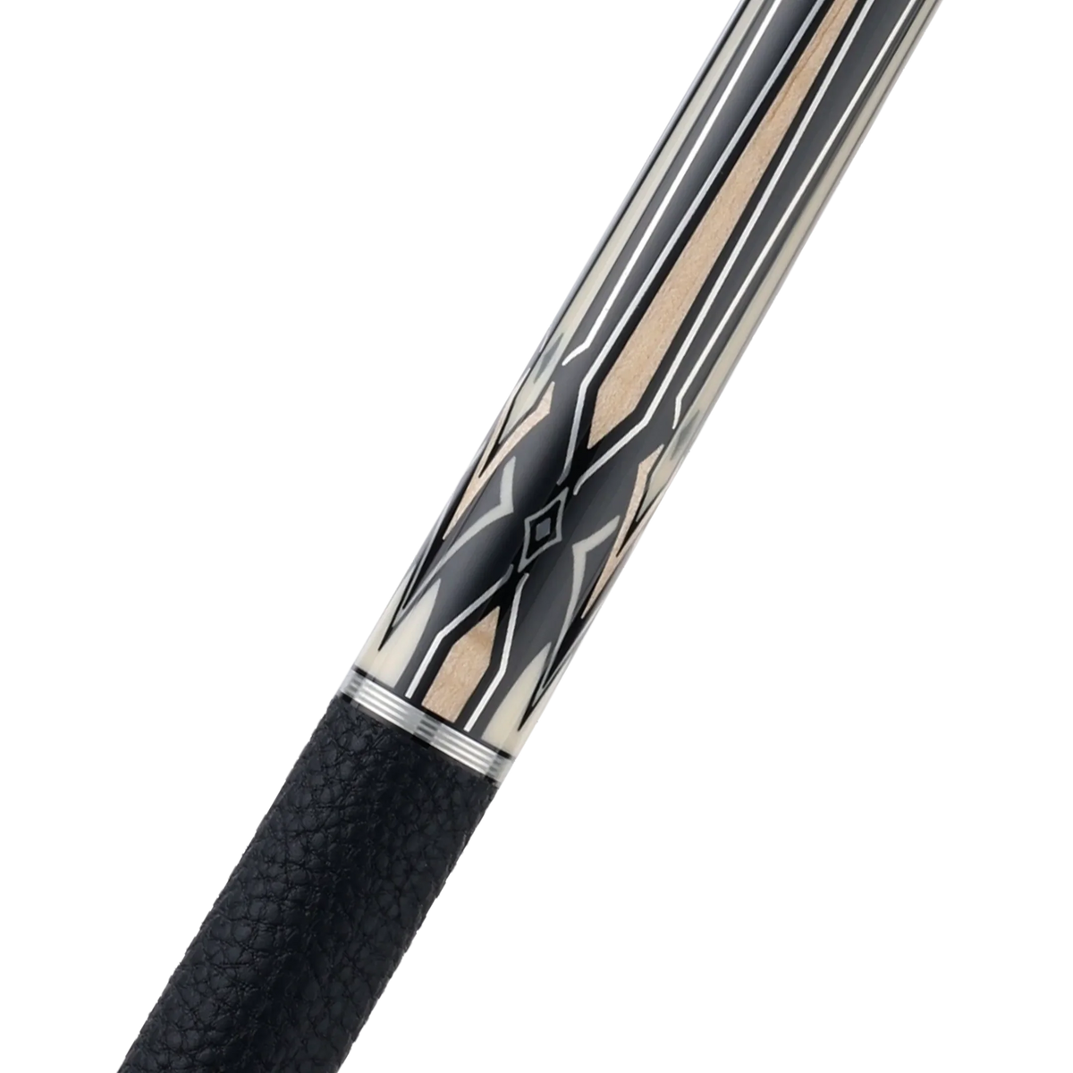Blak5 3 Pool Cue Leather Wrap Forearm Closeup