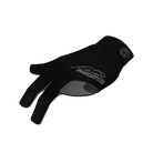 Black glove with grey Predator branding  and grey cat icon