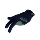 Dark blue glove with teal Predator branding