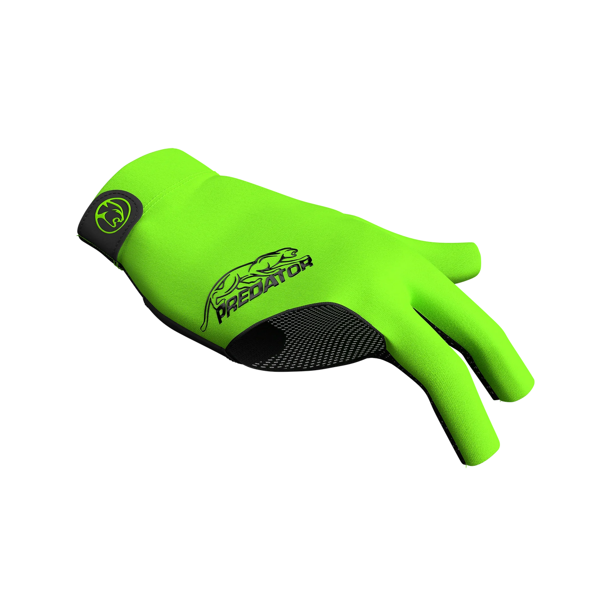 Neon Green Predator Second Skin Billiard Glove Right Hand