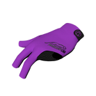 Purple glove with black Predator branding