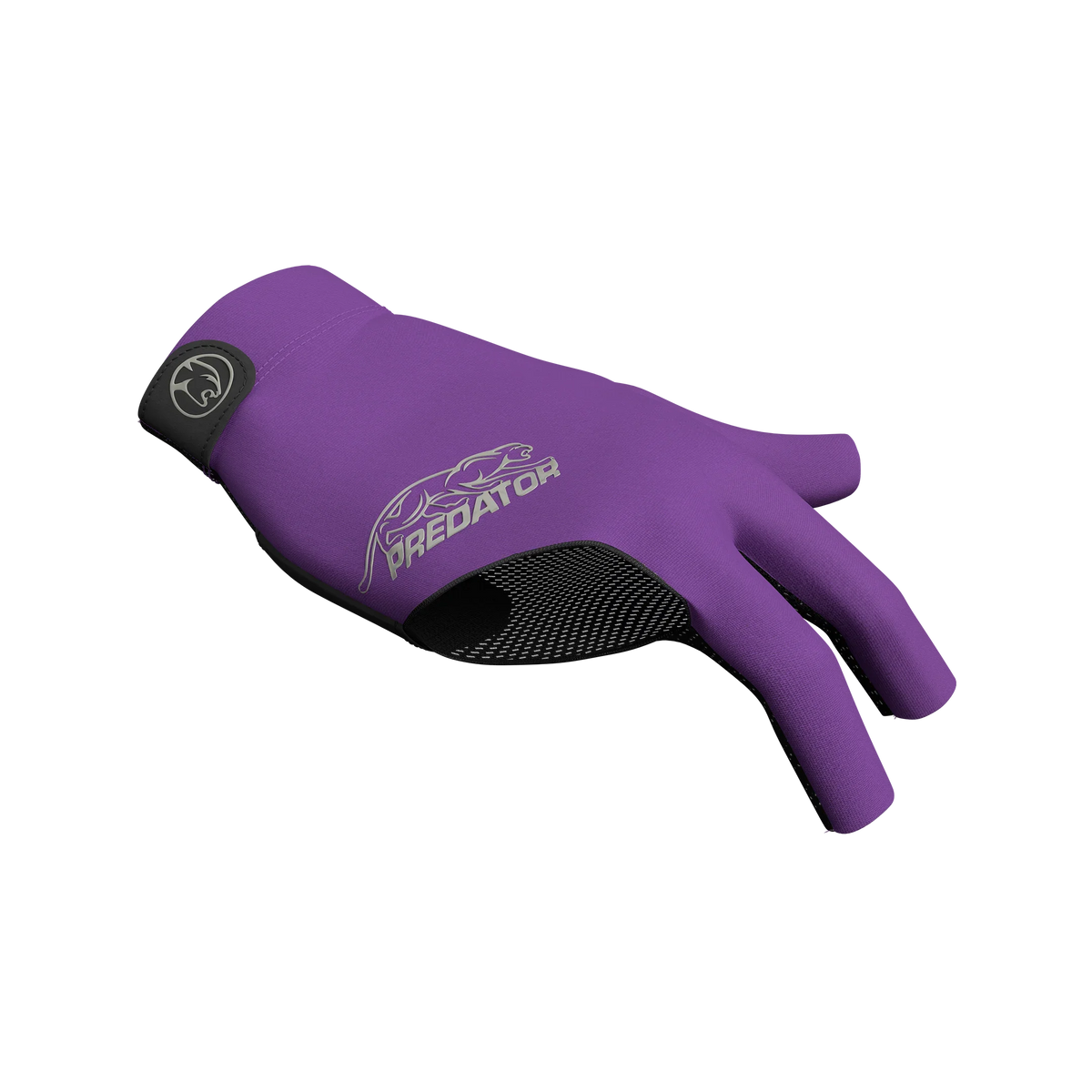 Predator Second Skin Billiard Glove  Purple and Grey Right Hand