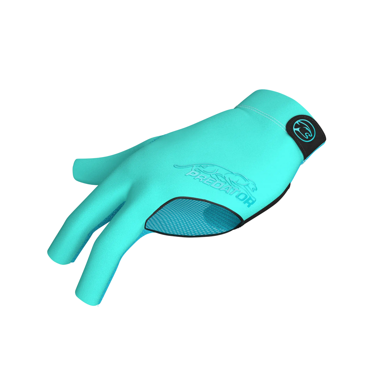 Predator Second Skin Billiard Glove Teal and Teal Left Hand