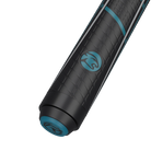 Predator Air Rush Teal Sport Wrap Jump Cue With Brand Mark