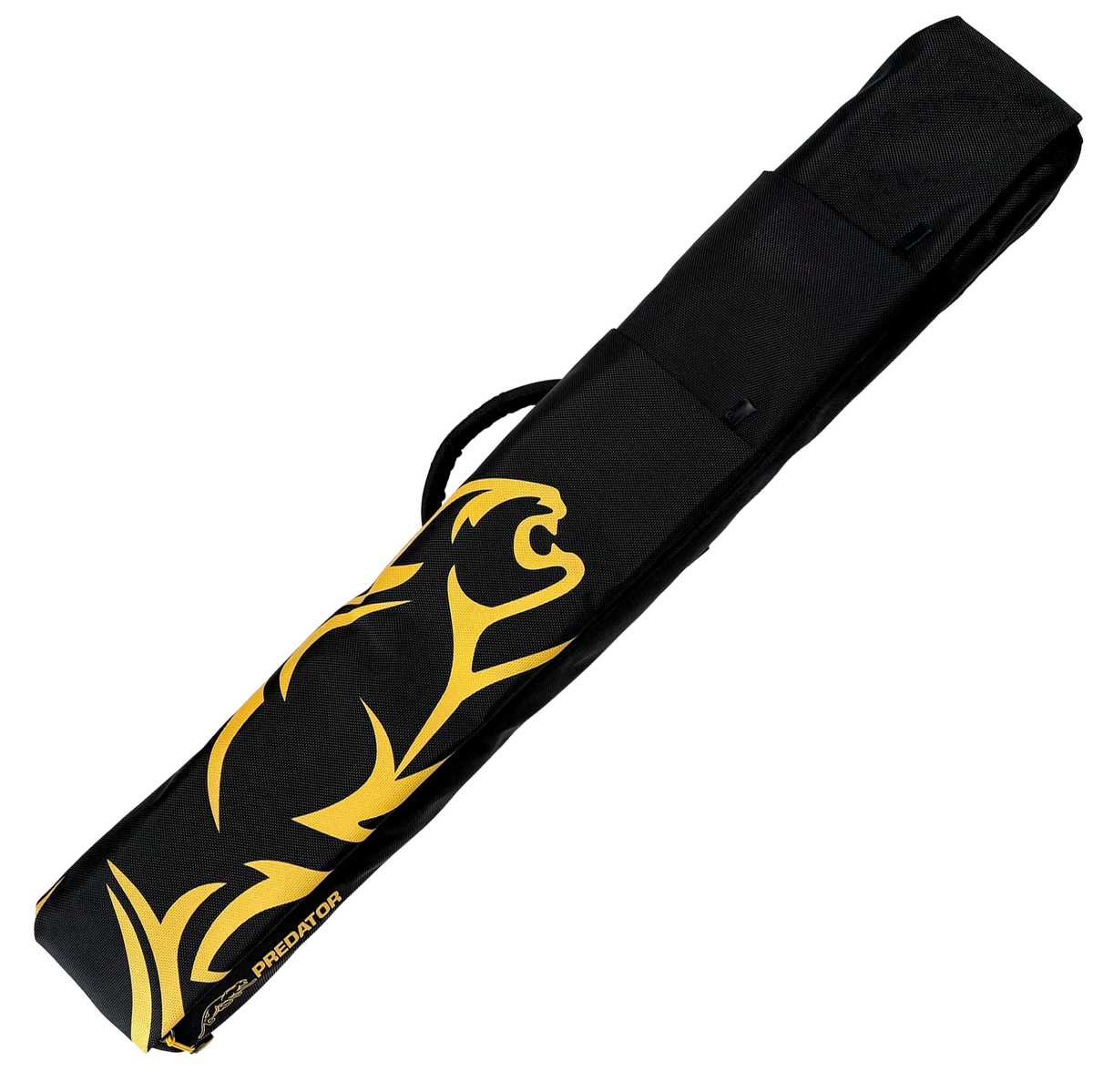 Sport Backpack 3x5 Case Yellow And Black Angled