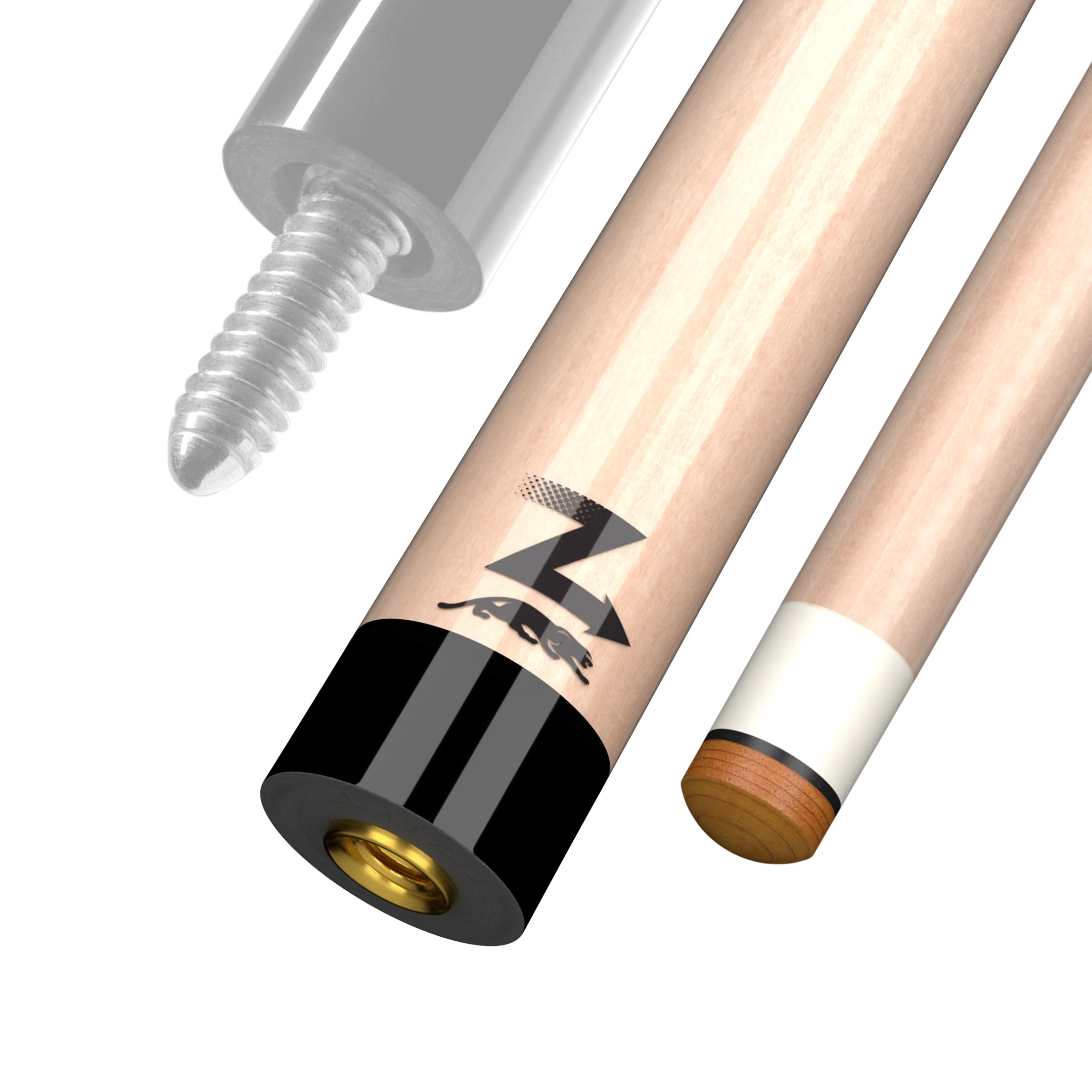 Z-3 Radial 5/16x14 Shaft Black Collar