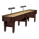 Brunswick Andover 12ft Espresso Shuffleboard Table With Lights and Pucks