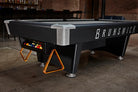 Brunswick Black Wolf Pro 9ft Pool Table Gully System