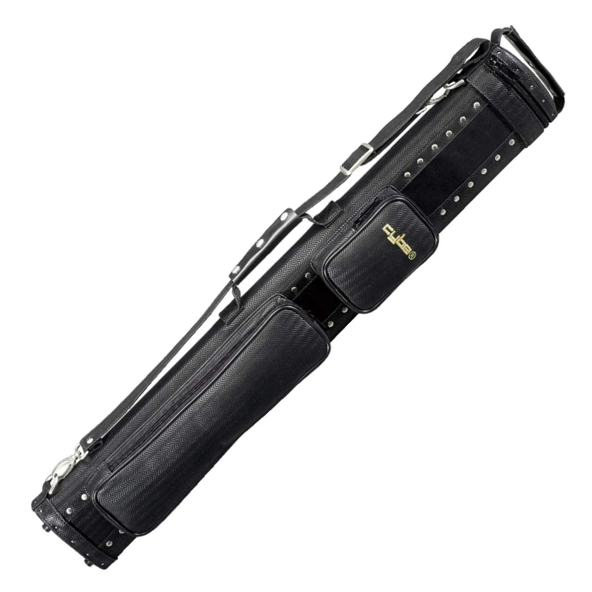 Cyber 2x4 Black Pro Hard Pool Cue Case