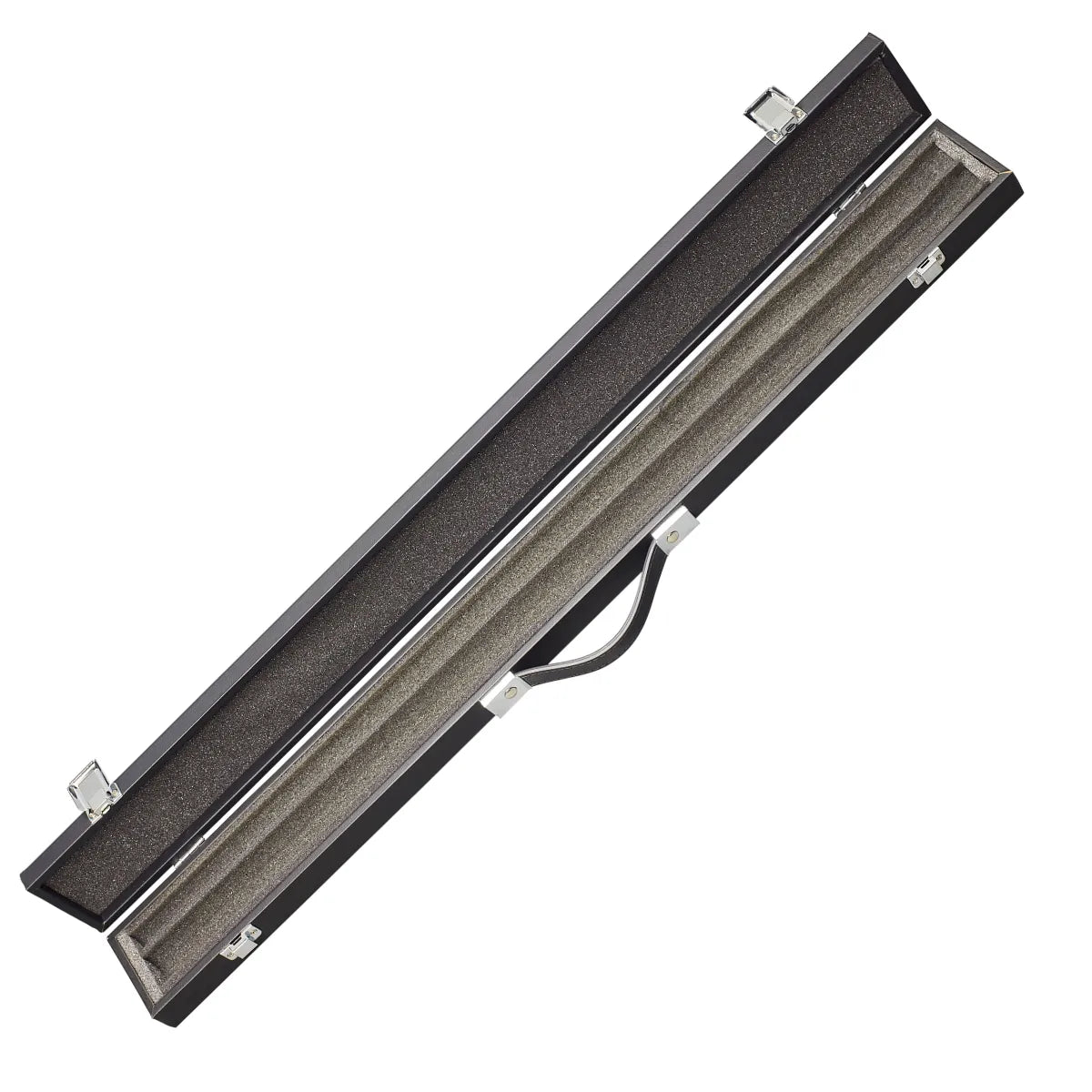 Cyber Oslo Hard Pool Cue Case With Combination Lock 2 Piece Open