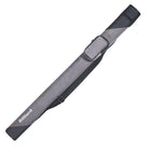 Billiard Oval 1x1 Gray/Black Hard Pool Cue Case With Shoulder Strap and Pocket