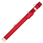 Billiard Oval 1x1 Red Hard Pool Cue Case With Shoulder Strap